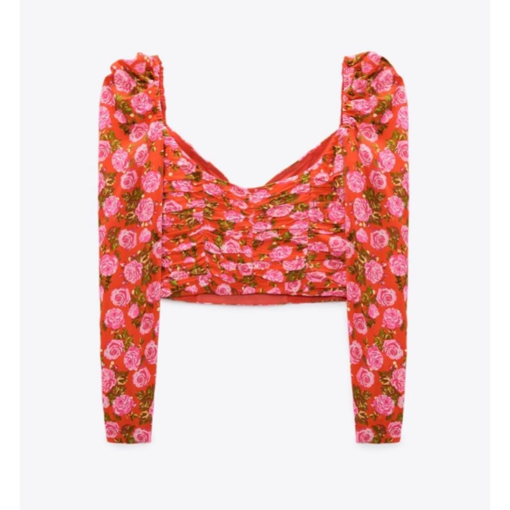 Zara floral Crop
